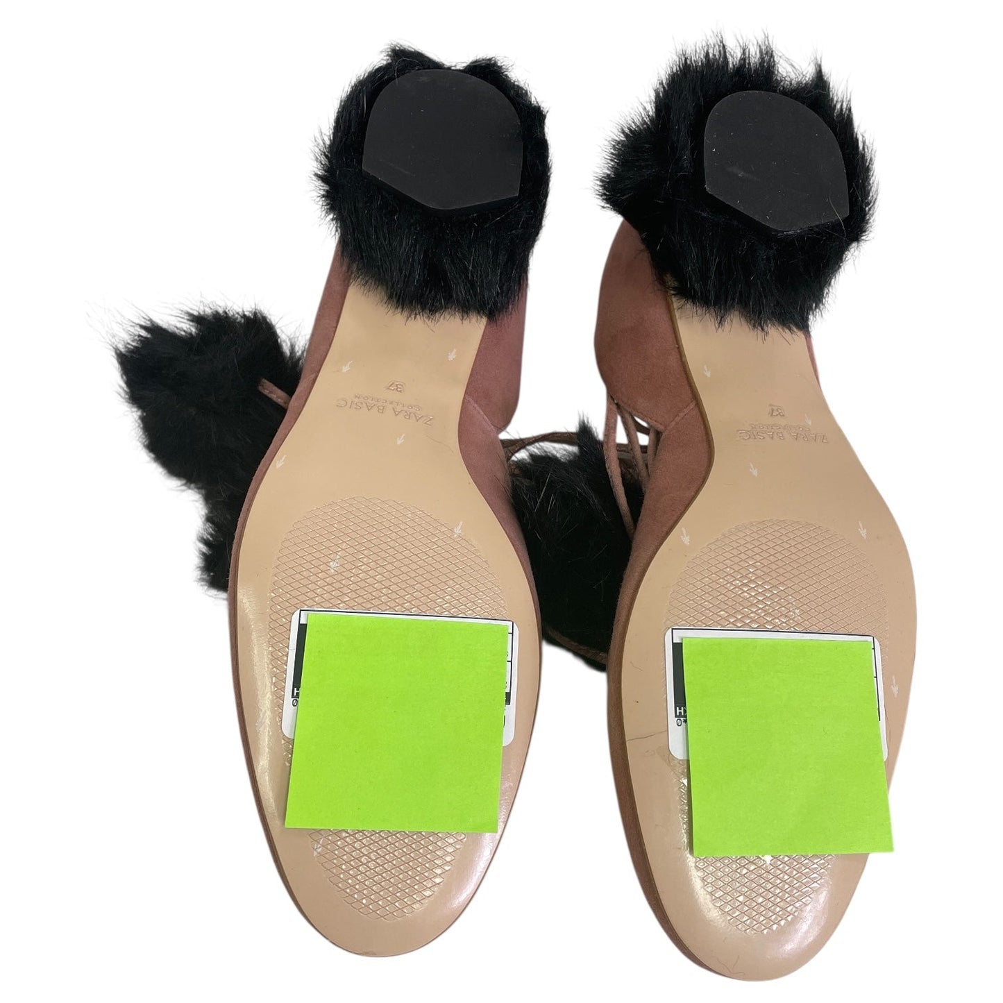 SHOES FLATS by ZARA BASIC In PINK, Size: 6.5