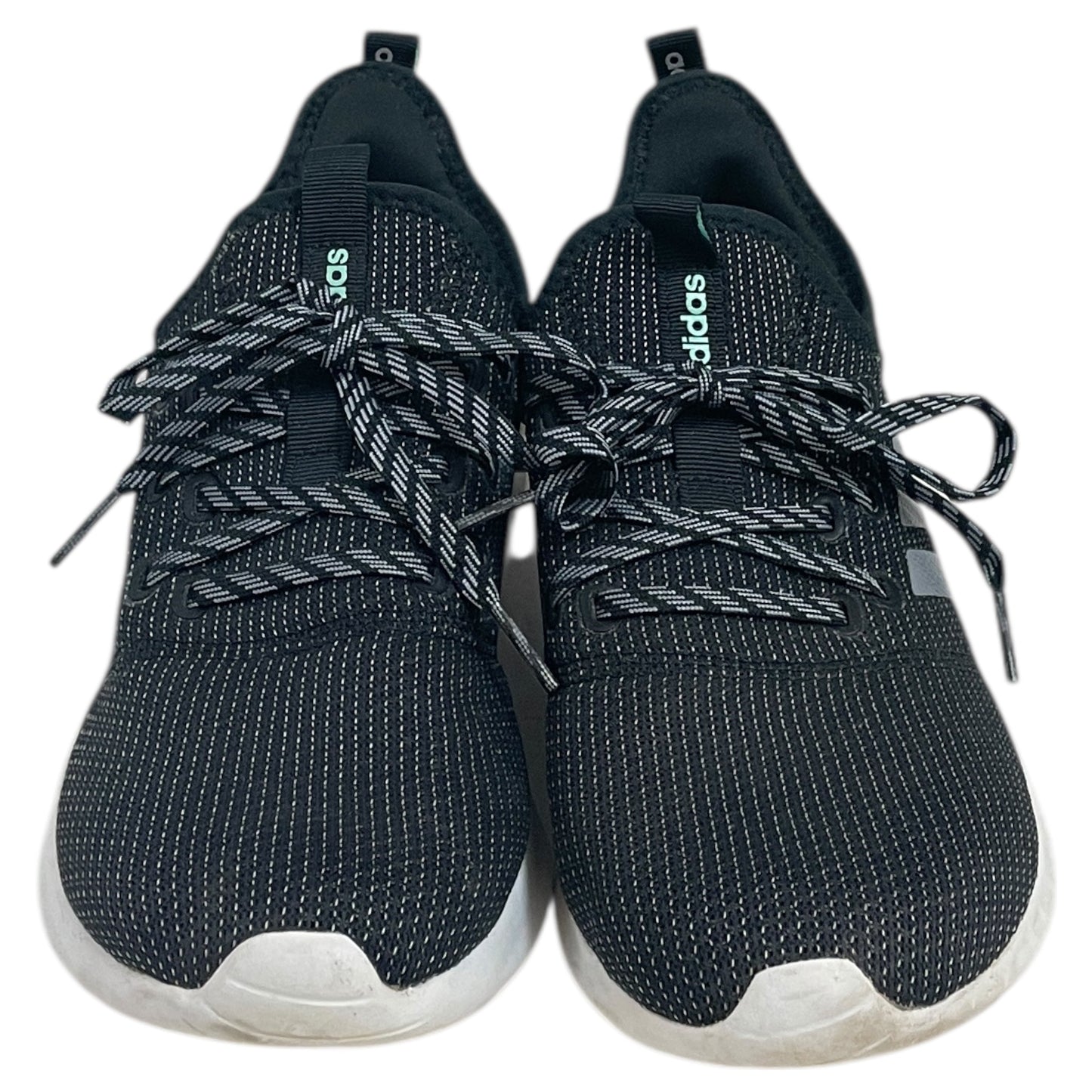 Shoes Athletic By Adidas In Black & Green, Size:9