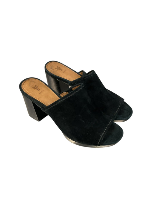 Shoes Designer By Frye In Black, Size:6.5