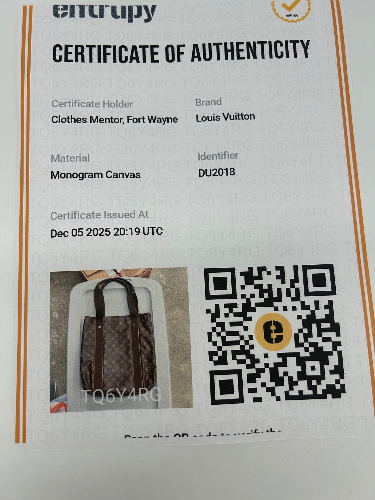 Handbag Luxury Designer By Louis Vuitton, Size: Large