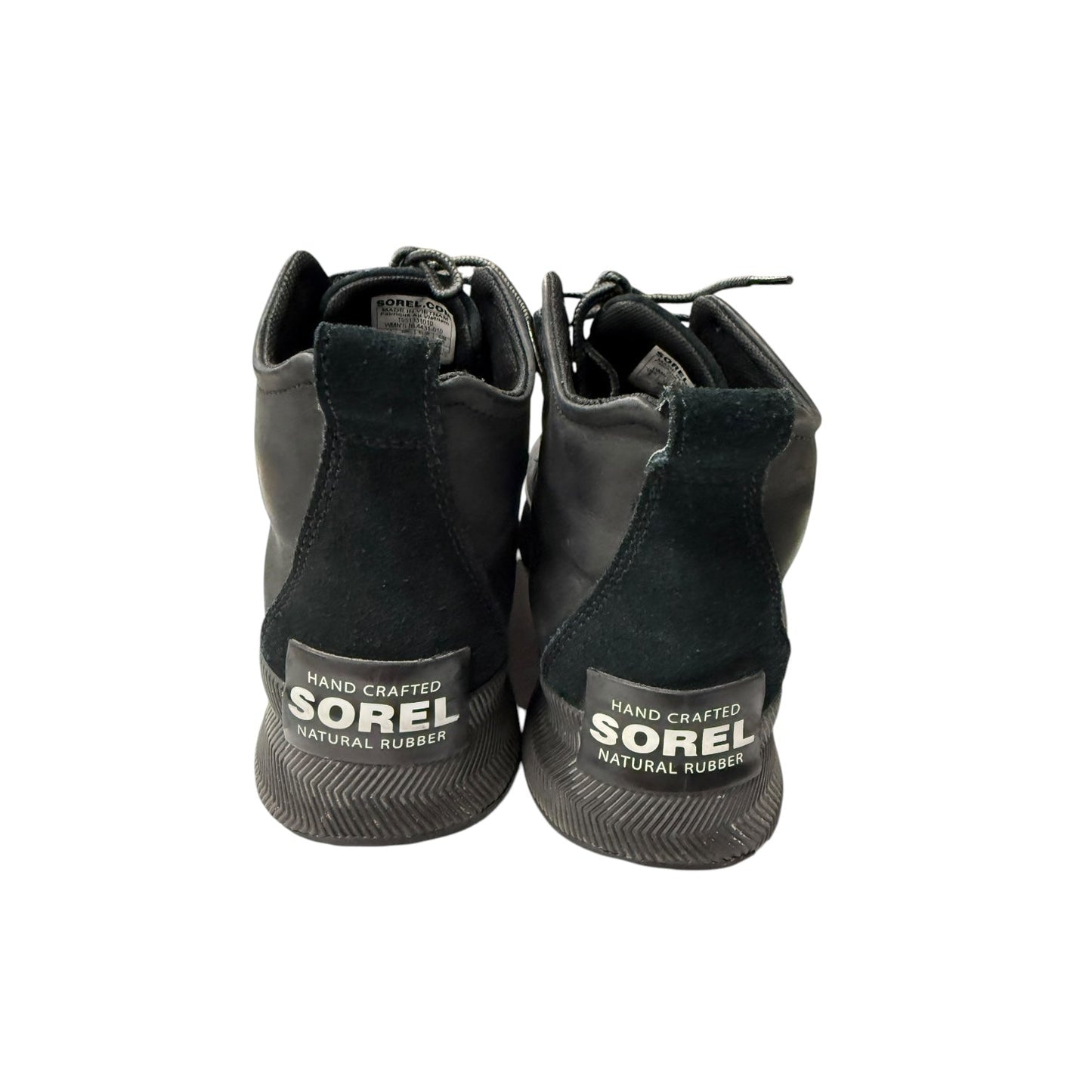 Boots Rain By Sorel In Black, Size:9