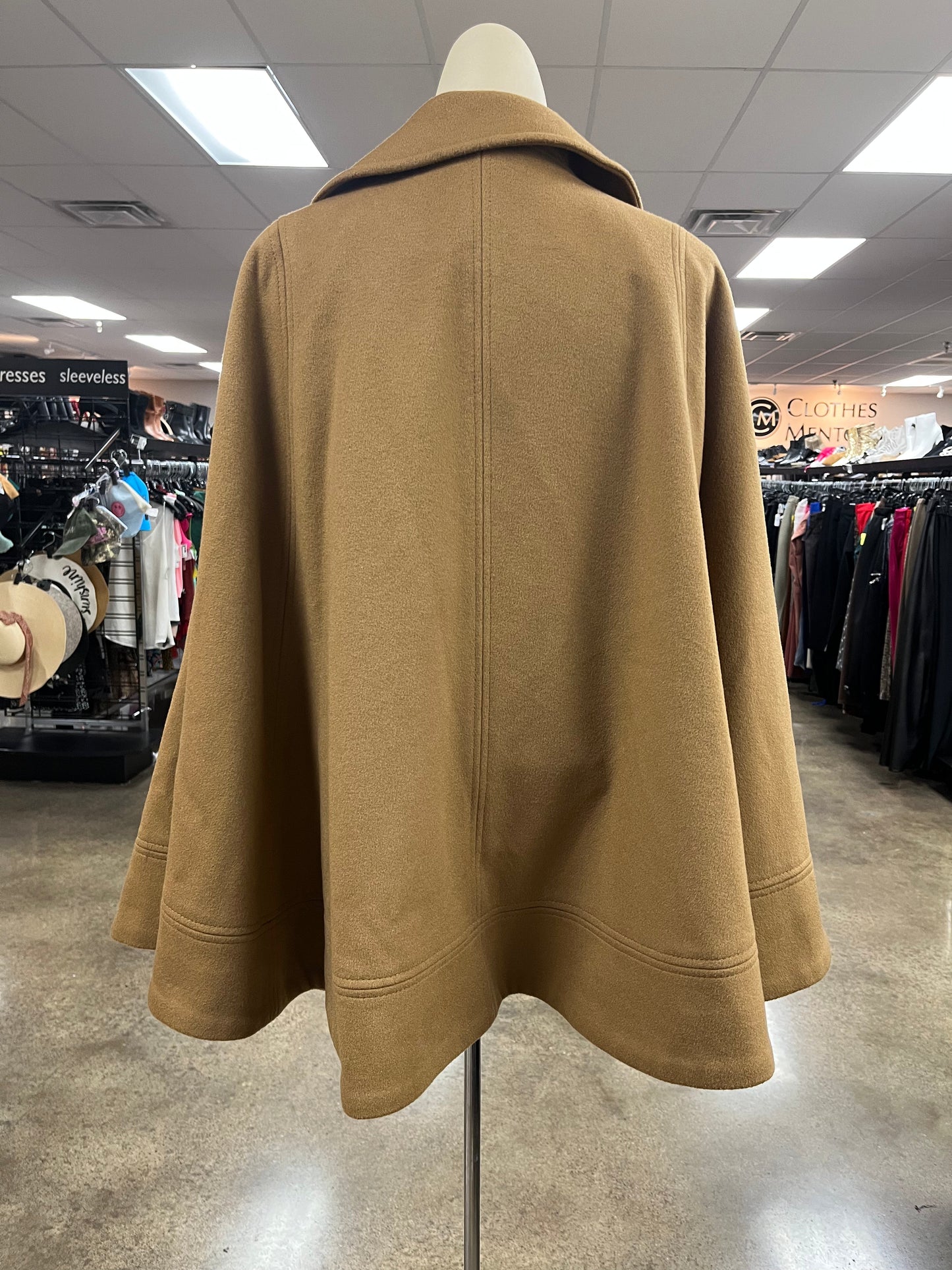 Poncho By Trina Turk In Tan, Size:L