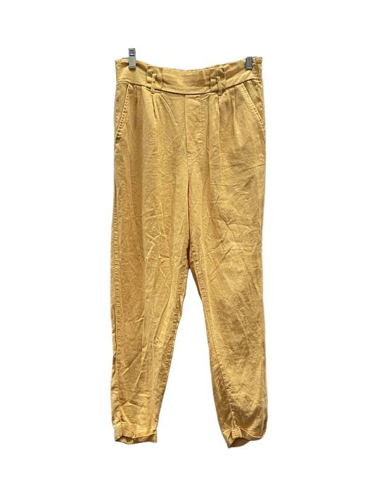 Pants Linen By Love Tree In Yellow, Size:4