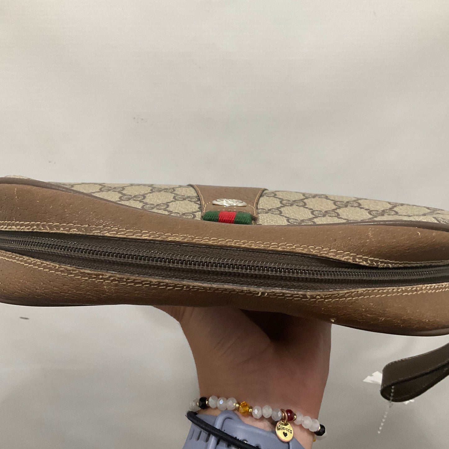 Wristlet Designer Gucci, Size Small