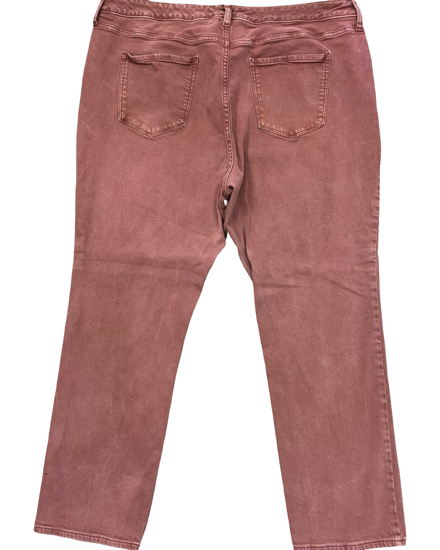 Jeans Straight By Ana In Orange, Size:22