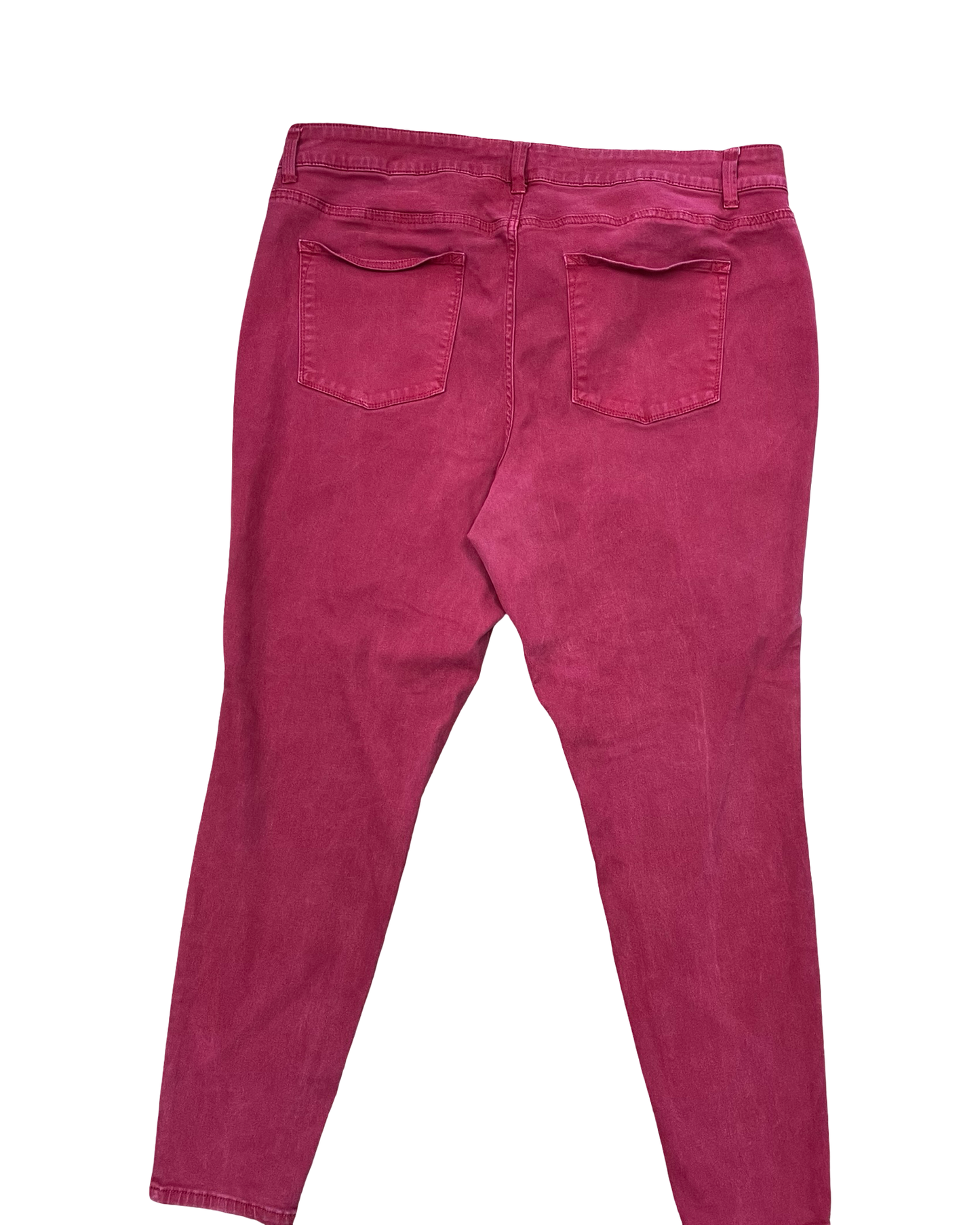 Jeans Straight By Maurices In Red, Size:22