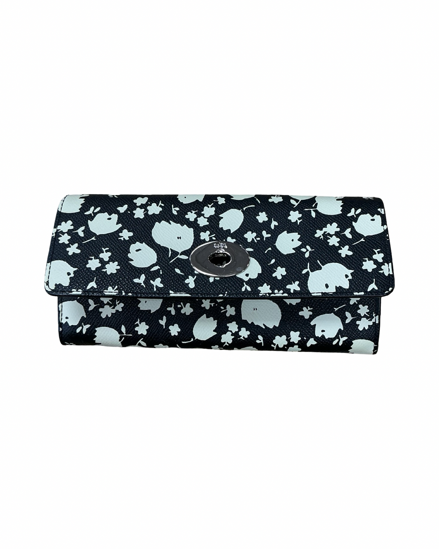 Wallet Designer By Coach In Black & Cream, Size:Medium