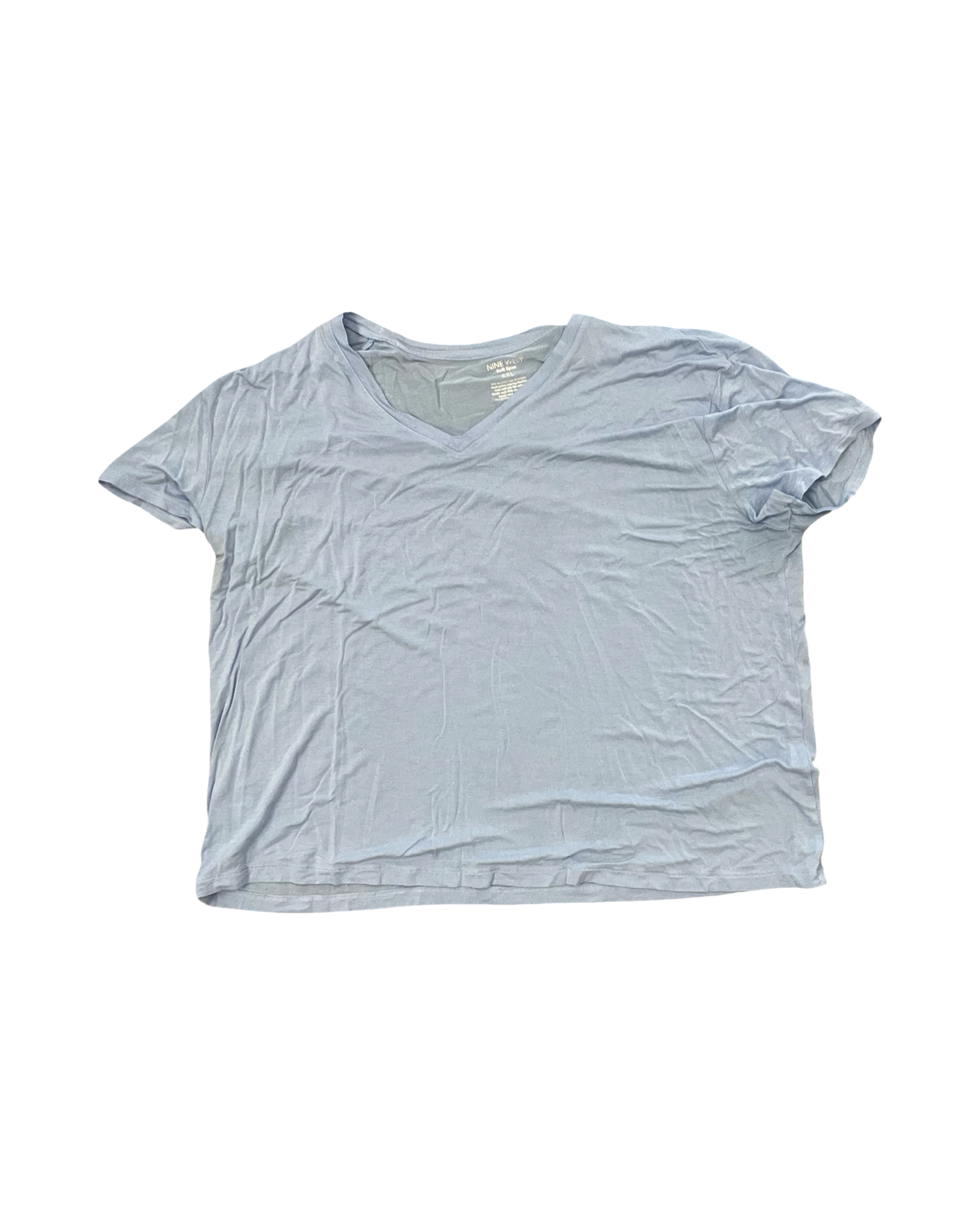 Top Ss By Nine West In Blue, Size:1X