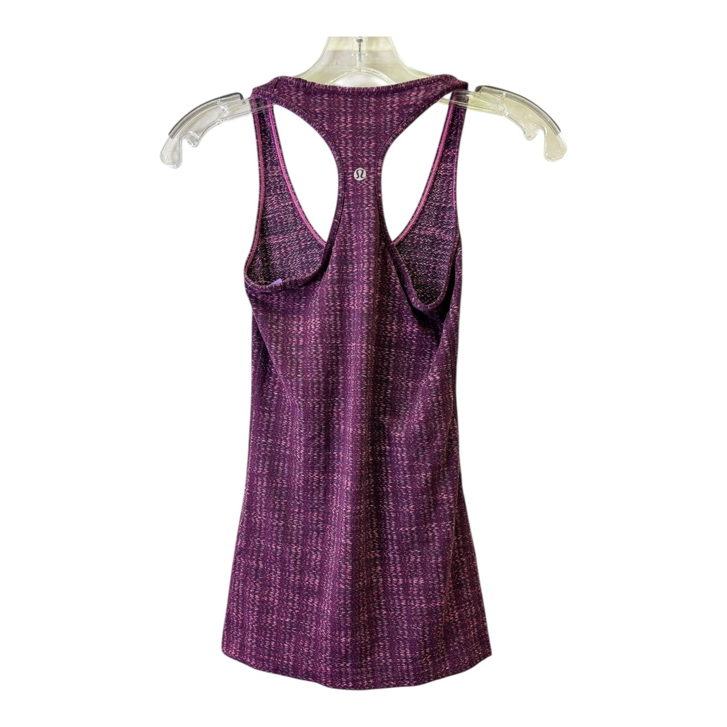 Athletic Tank Top By Lululemon In Pink & Purple, Size:S