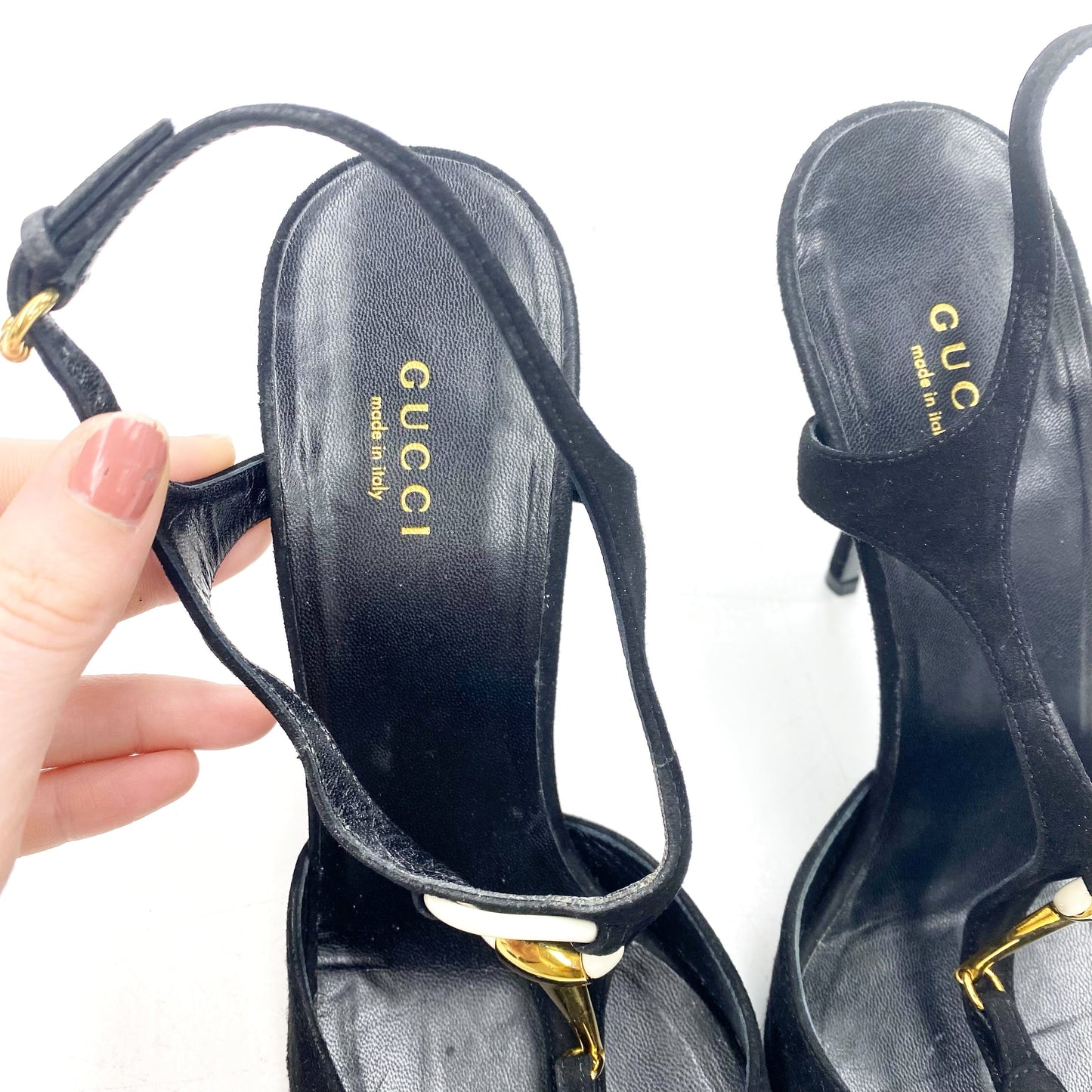 Sandals Luxury Designer By Gucci  Size: 8