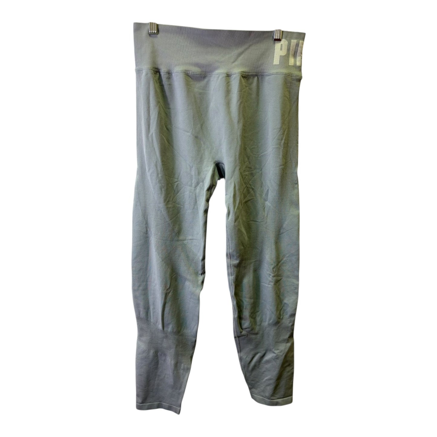 Athletic Leggings By Pink In Grey, Size:Xl