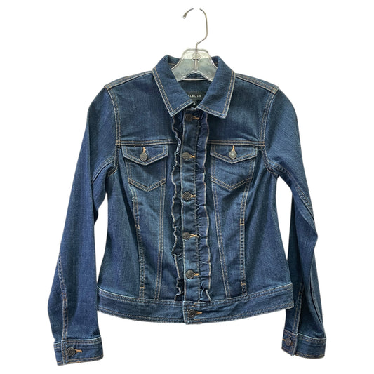 Jacket Denim By Talbots In Blue Denim, Size:Xs