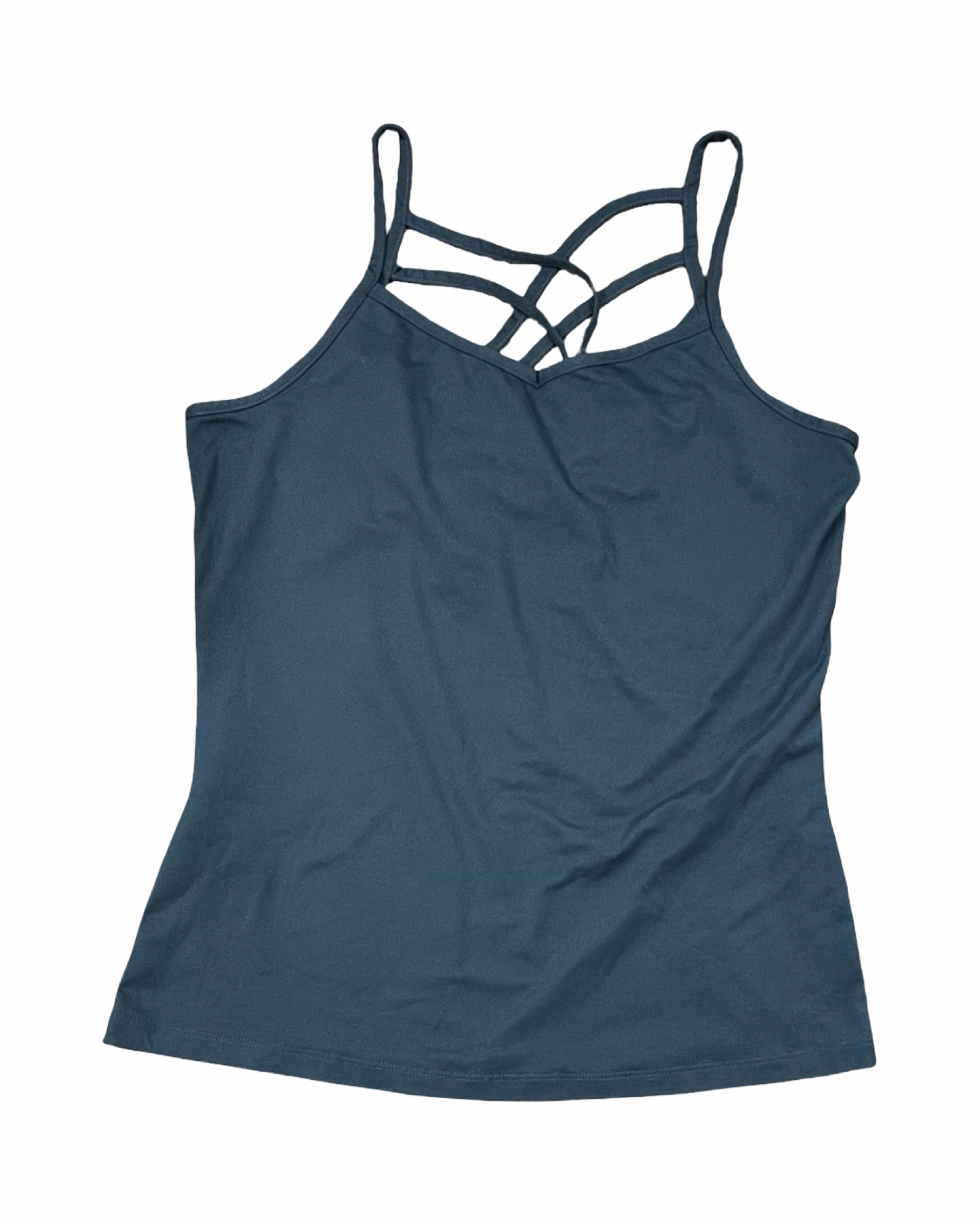 Athletic Tank Top By Eden Ruth In Grey, Size:L