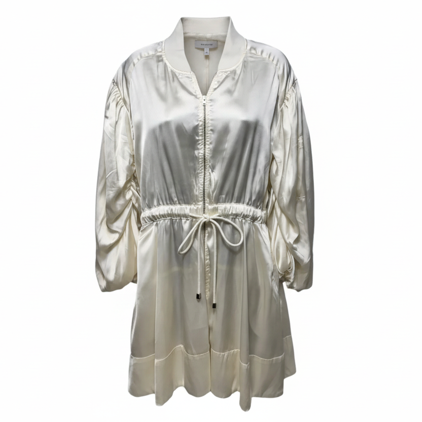 Utility Mini Dress By Love The Label In Cream, Size: S