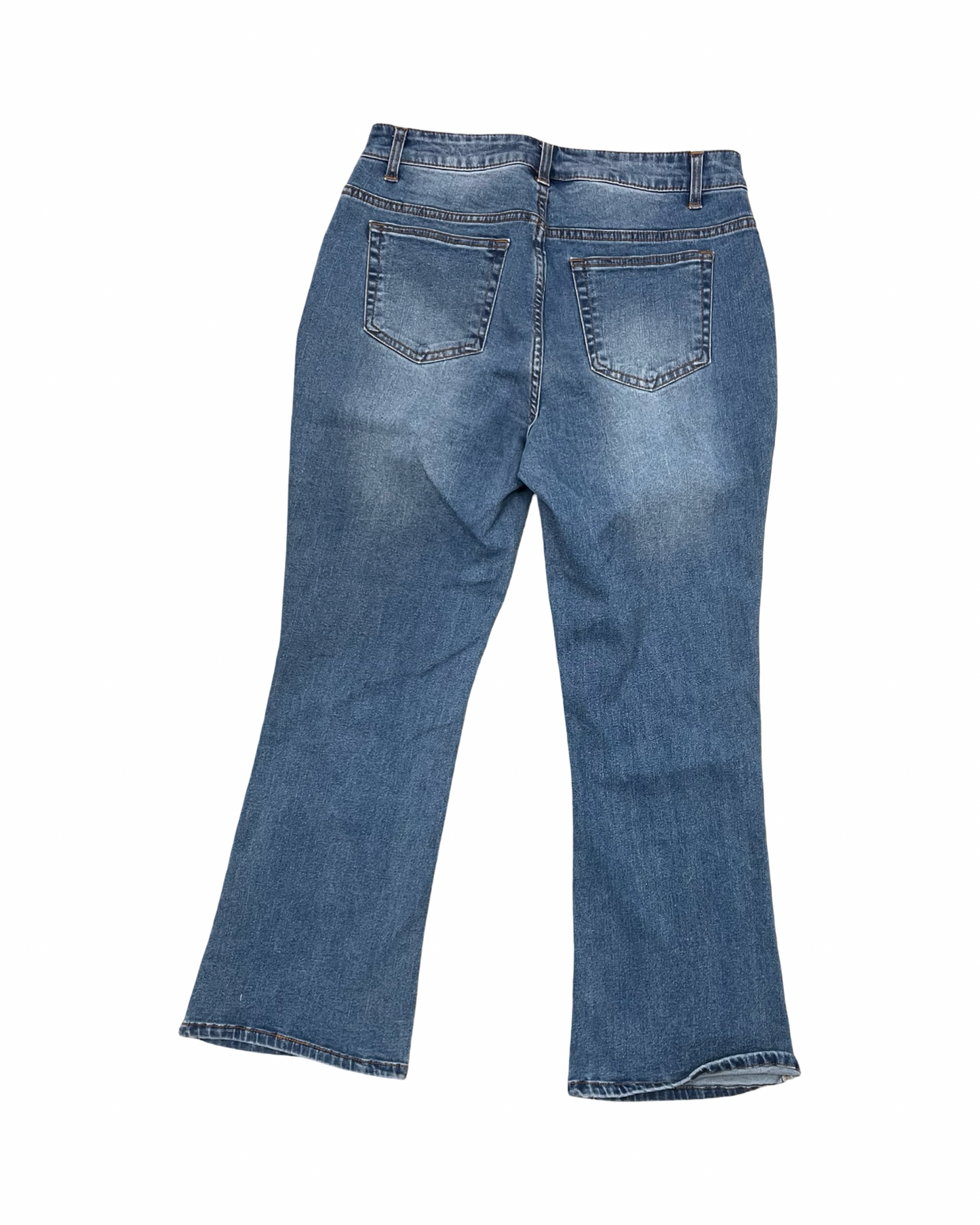Jeans Boot Cut By Daily Thread In Blue Denim, Size:8