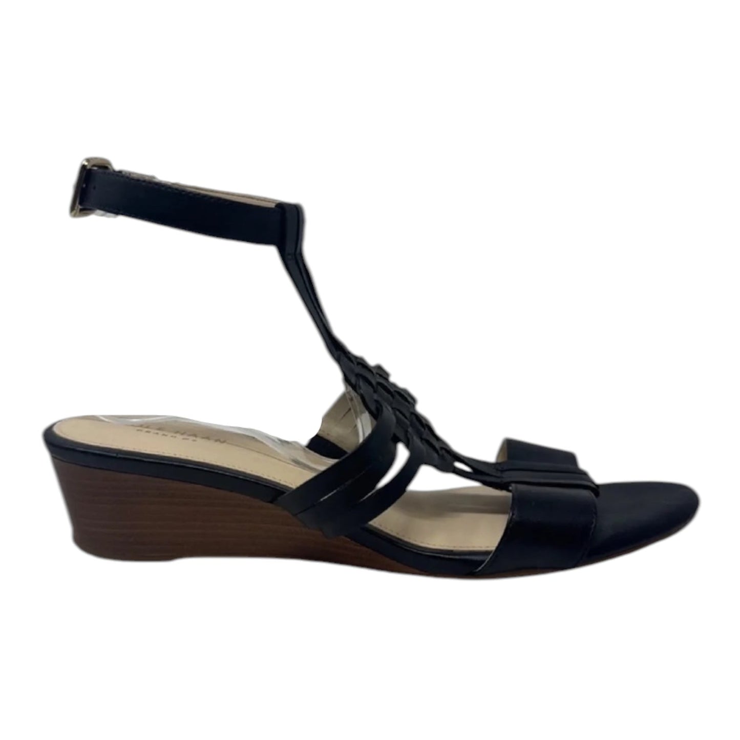 Sandals Heels Wedge By Cole-haan In Black, Size: 8