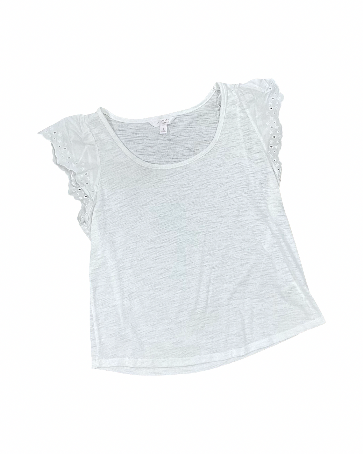 Top Ss By Lc Lauren Conrad In White, Size:S