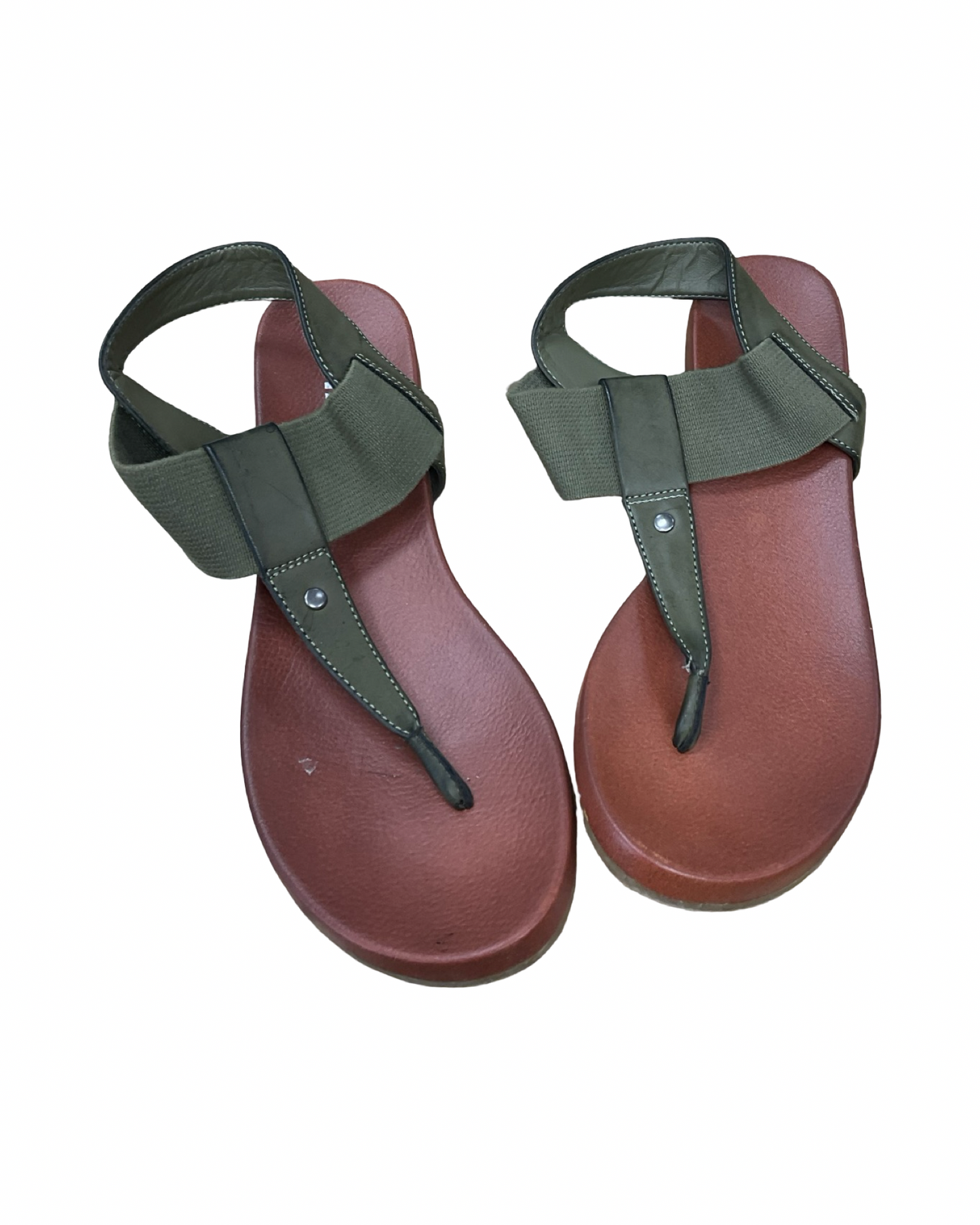 Sandals Flats By Mia In Green, Size:7