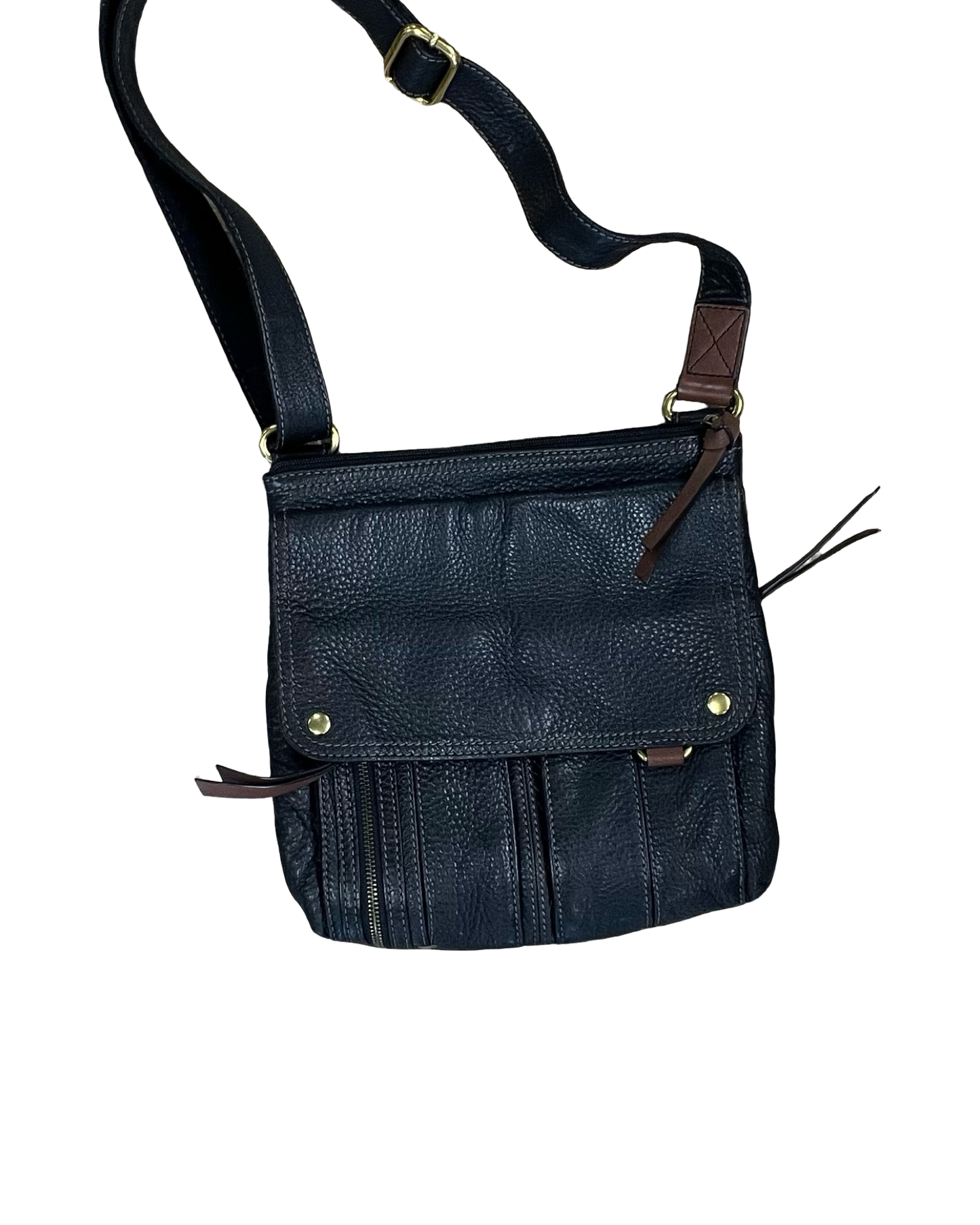 Crossbody By Fossil In Black, Size:Medium