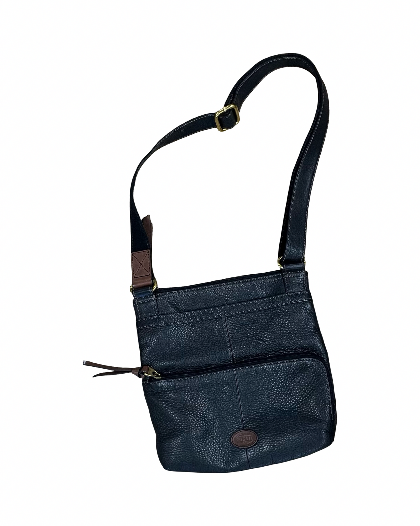 Crossbody By Fossil In Black, Size:Medium