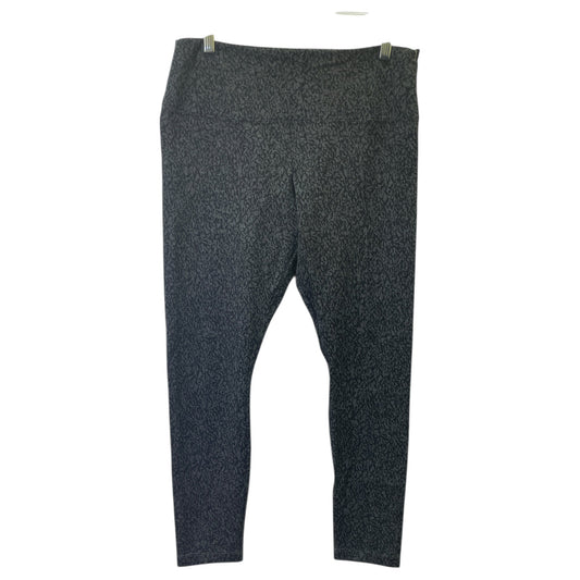 Athletic Leggings By Lysse In Grey, Size:Xl