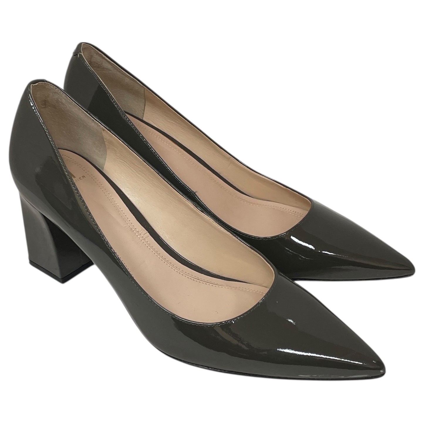 Shoes Heels Block By Marc Fisher In Grey, Size:11