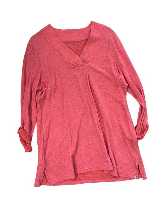 Top Ls By Eddie Bauer In Orange, Size:Xl