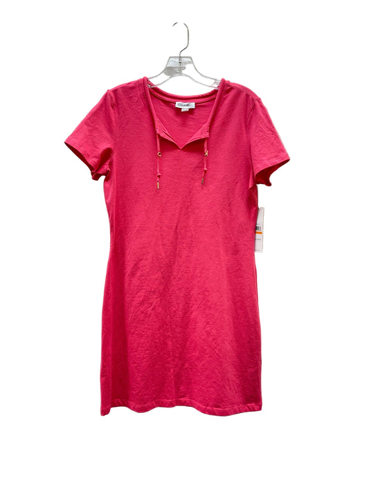 Dress Casual Midi By Calvin Klein In Pink, Size:S