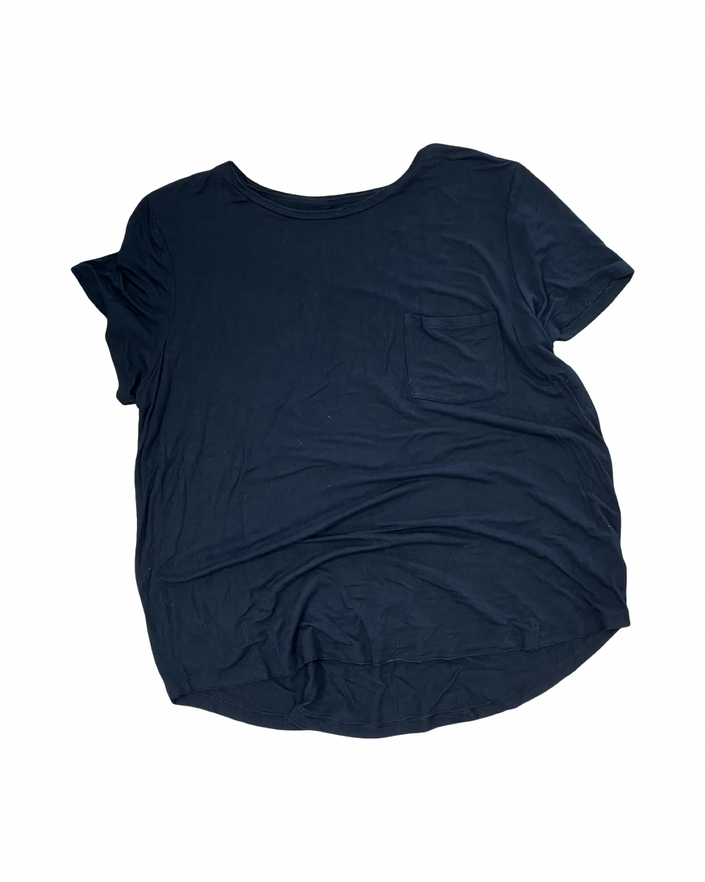 Top Ss Basic By American Eagle In Black, Size:Xl