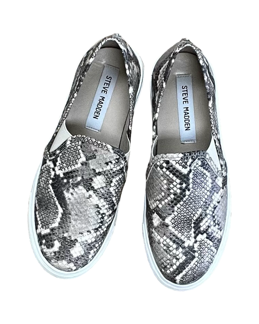 Shoes Flats By Steve Madden In Animal Print, Size:6