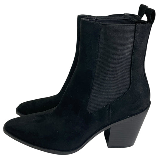Boots Ankle Heels By Bp In Black, Size:9.5
