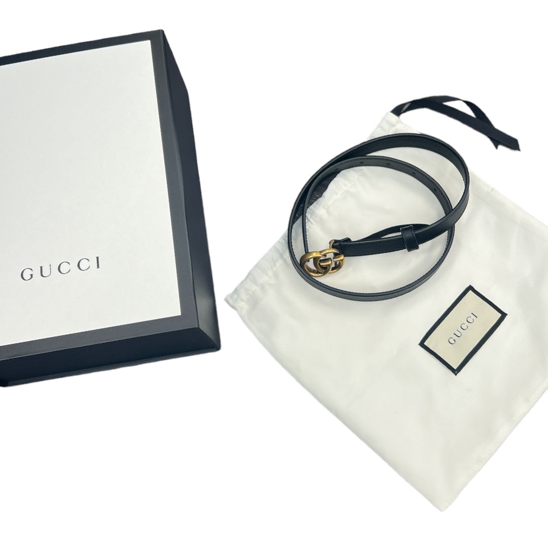 Belt Luxury Designer By Gucci Size: XS