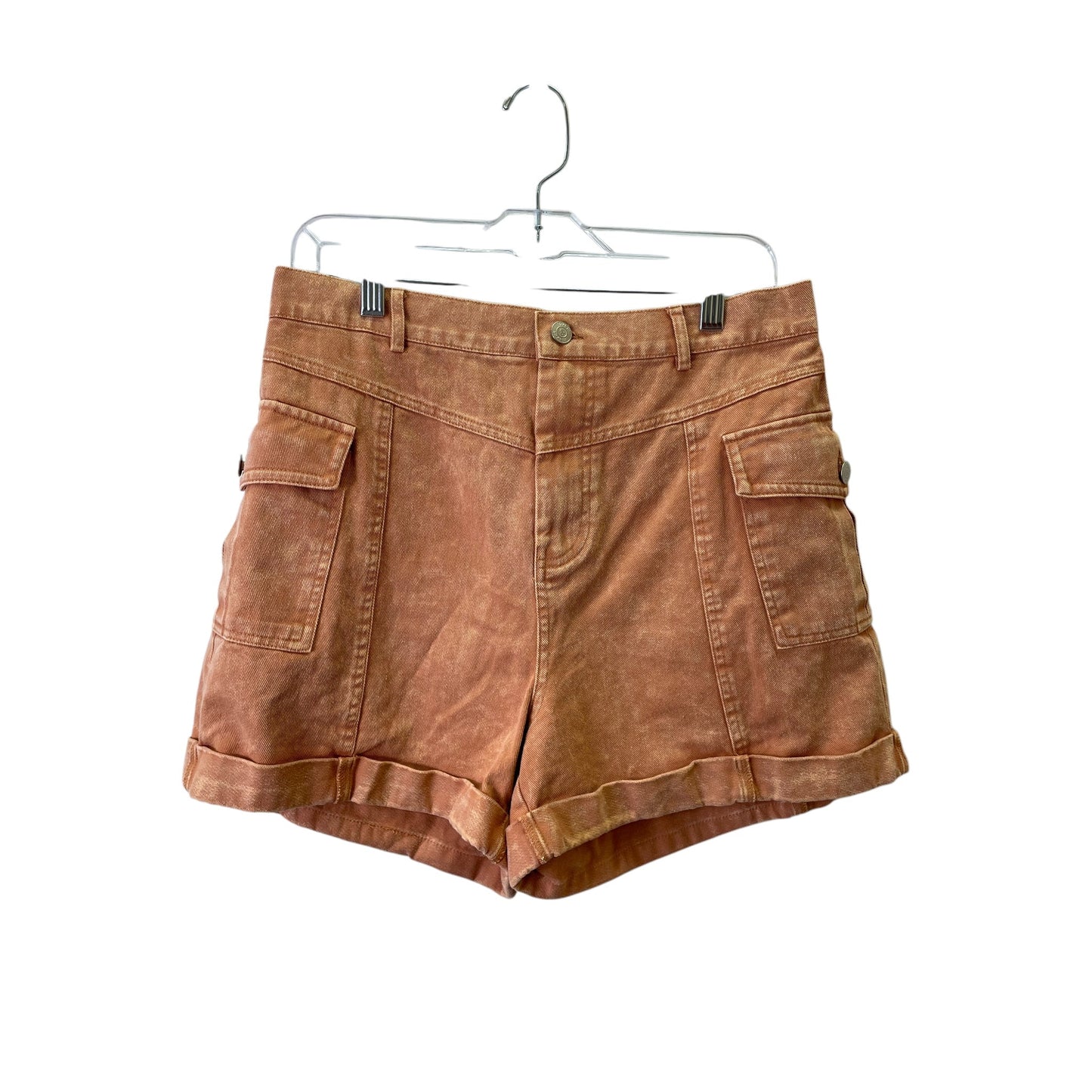 Shorts By & Merci In Orange, Size:12