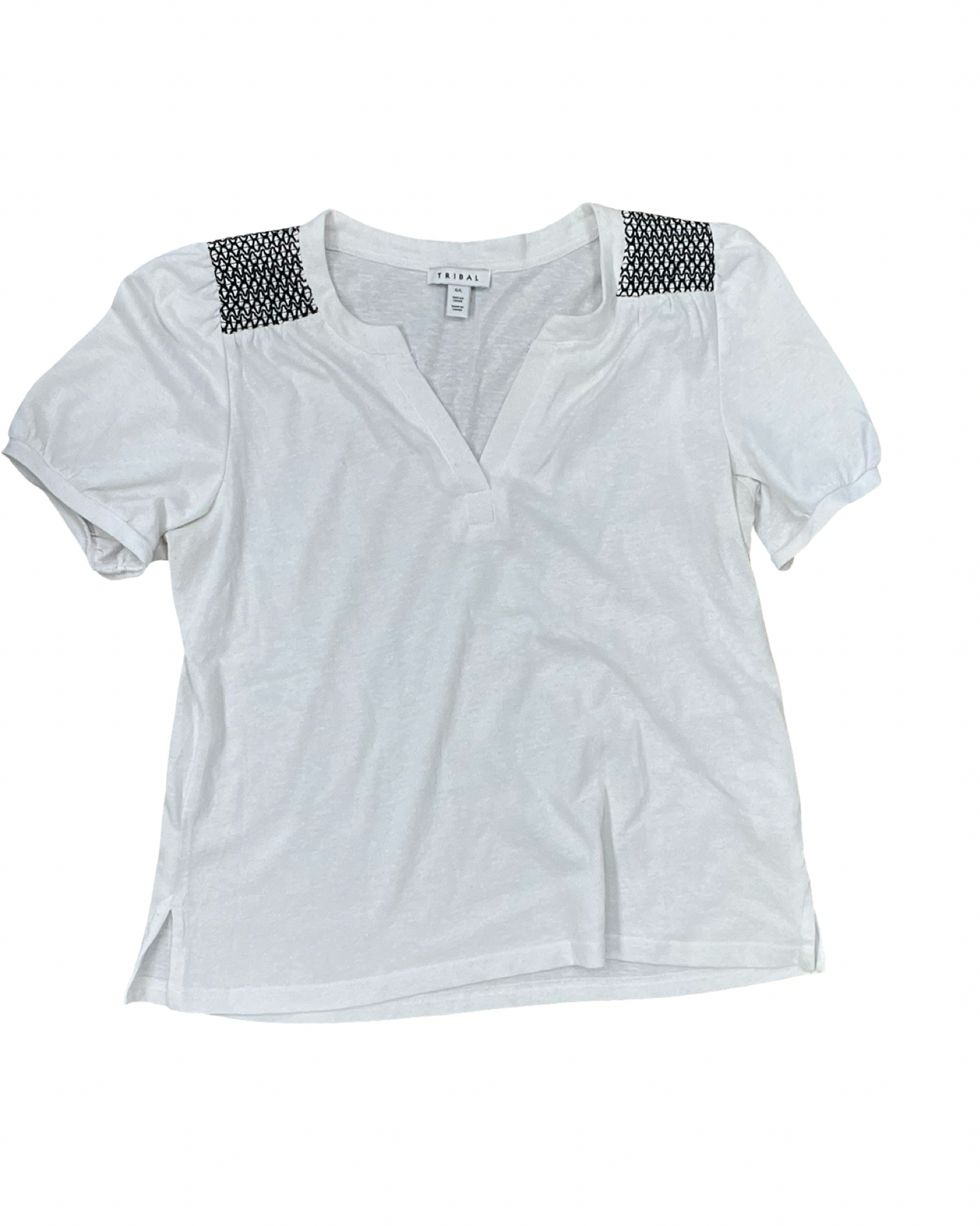 Top Ss By Tribal In White, Size:L