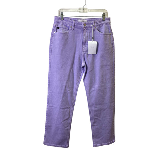 Jeans Straight By Kancan In Purple, Size:8