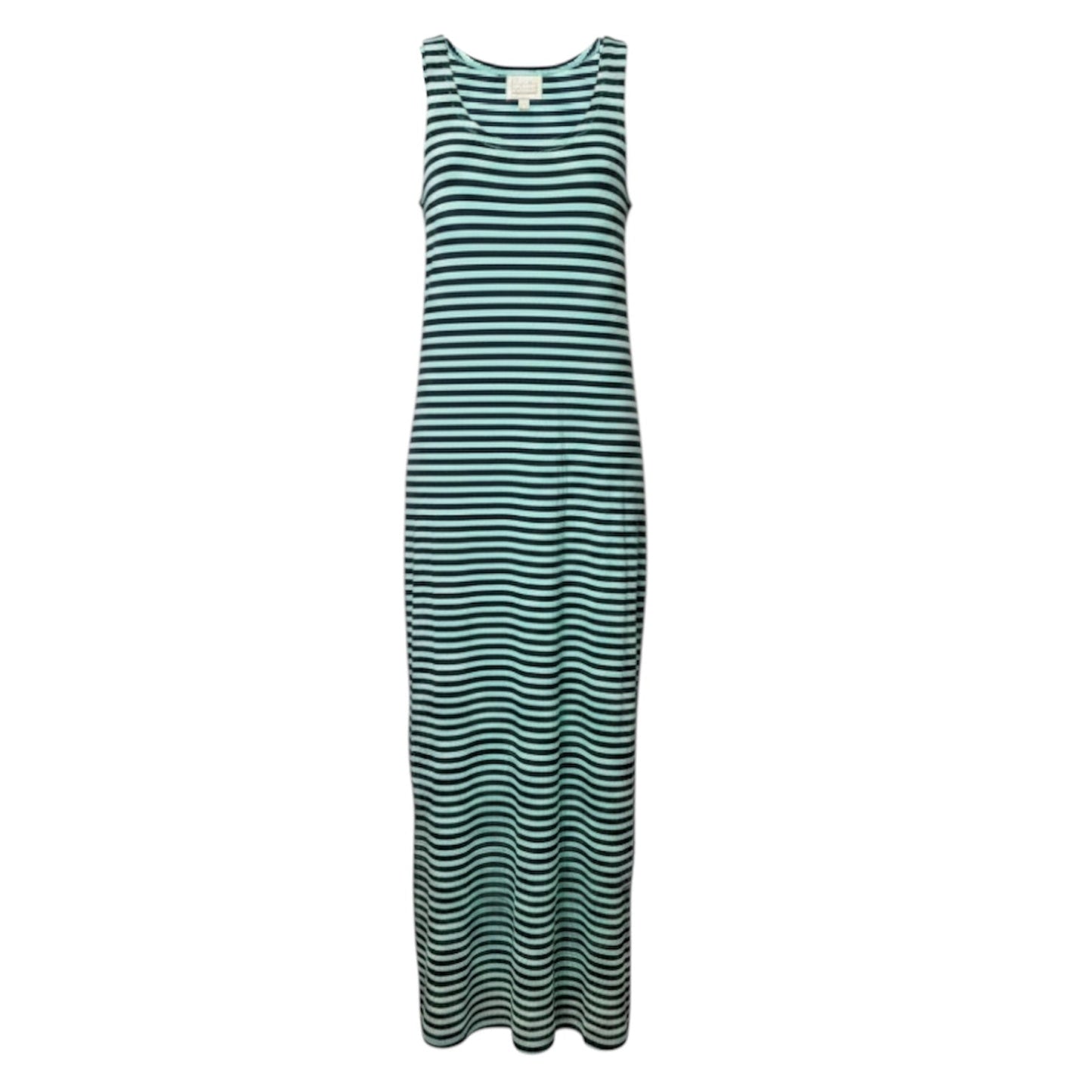 Maxi Tank Dress By Sail To Sable In Striped Pattern, Size: L