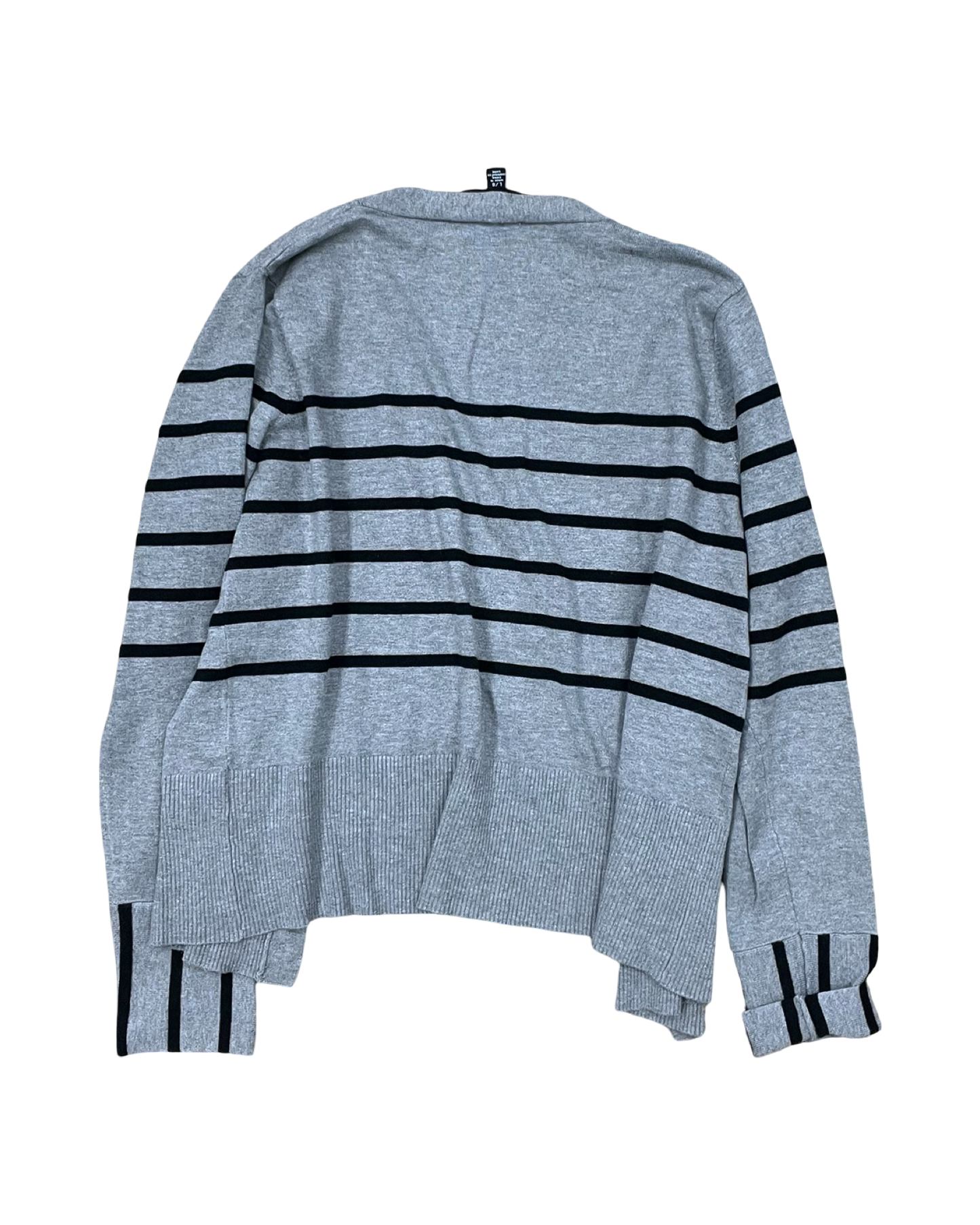Sweater Cardigan By Premise In Grey, Size:L