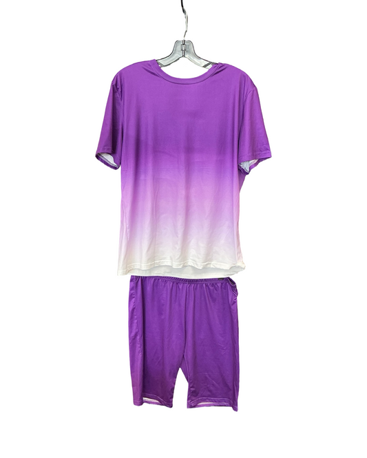 Lounge Set Shorts By Clothes Mentor In Purple, Size:Xl