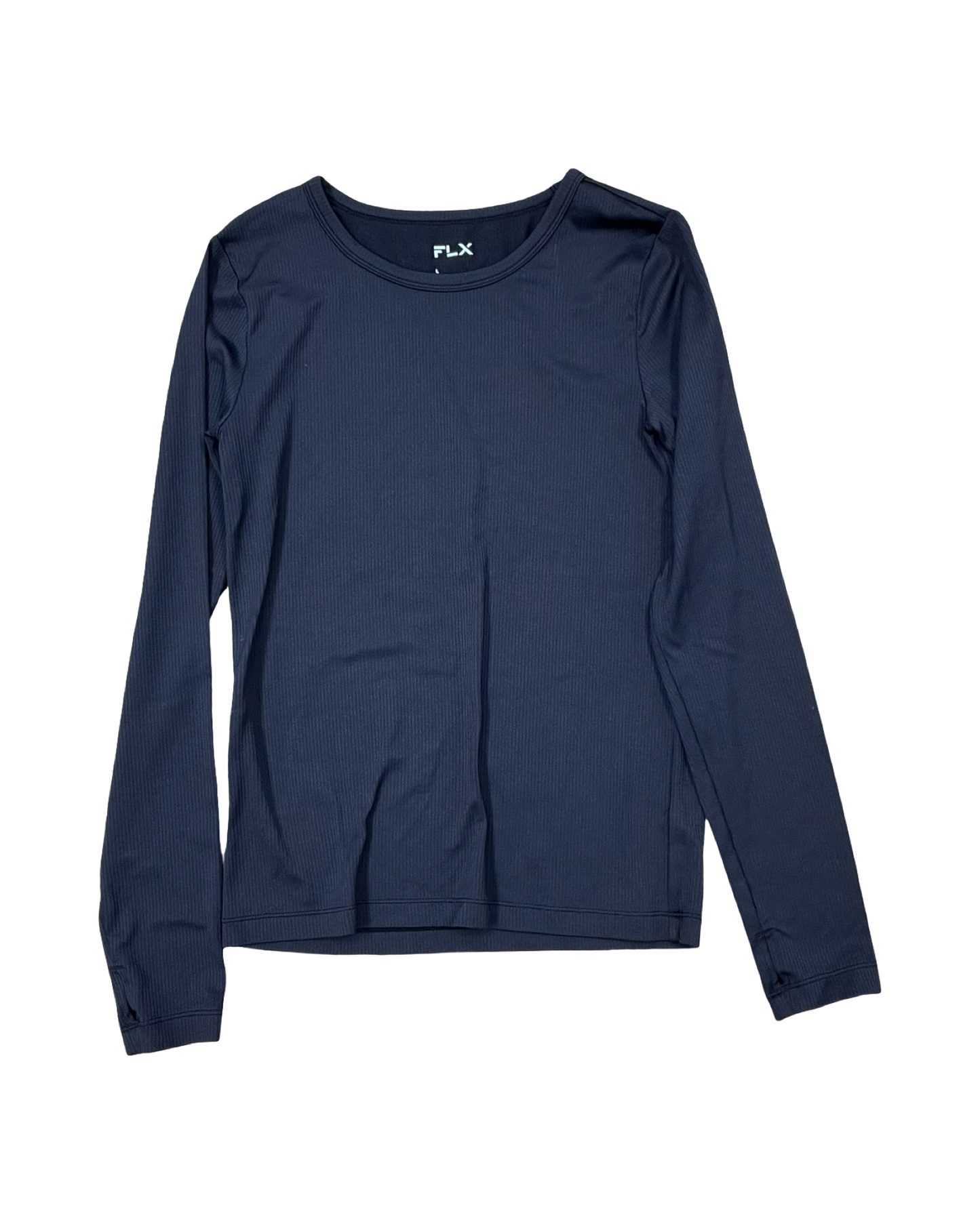 Top Ls By Flx In Black, Size:L