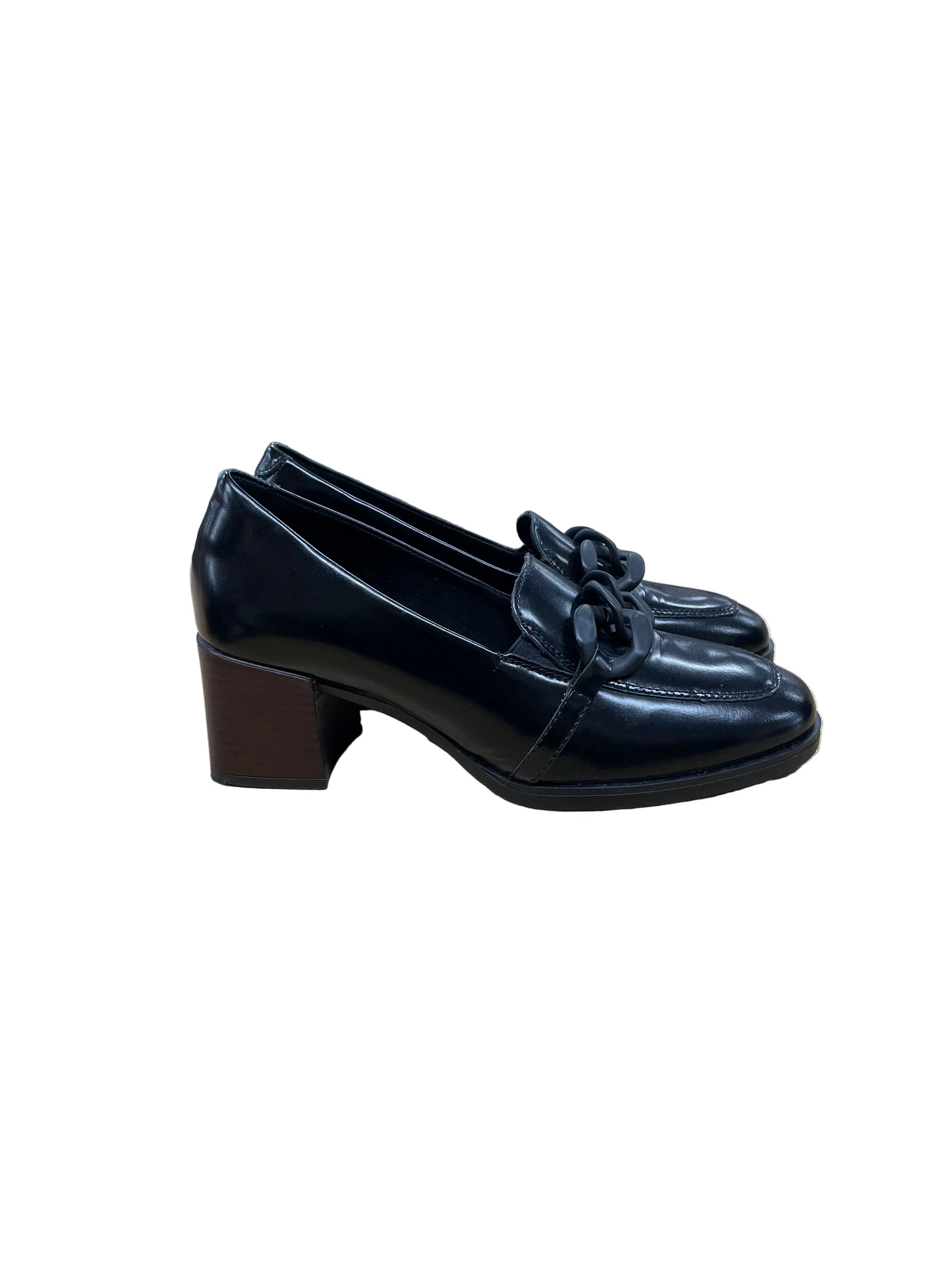 Shoes Heels Block By Cme In Black, Size:7