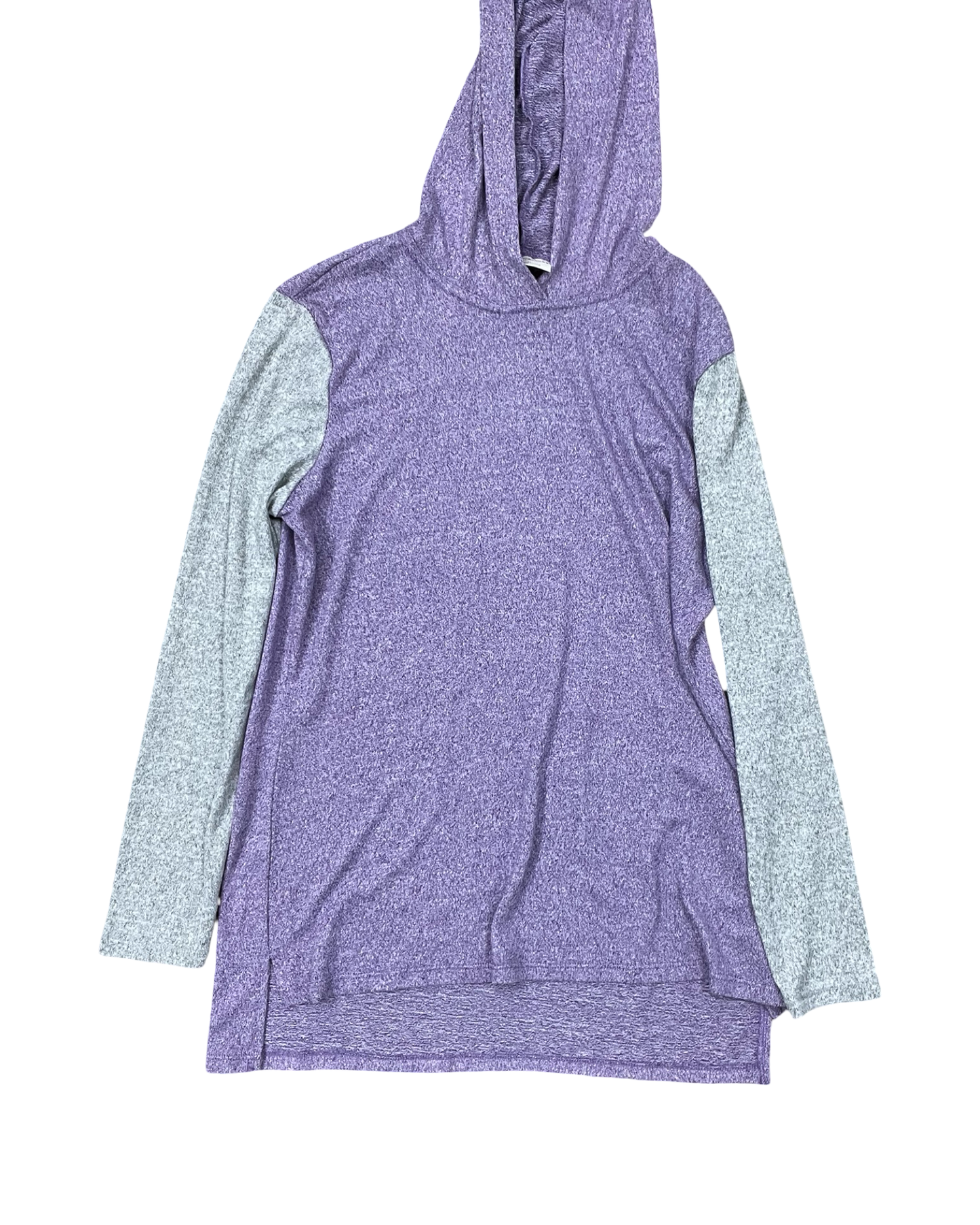 Top Ls By Bobbie Brooks In Grey & Purple, Size:M