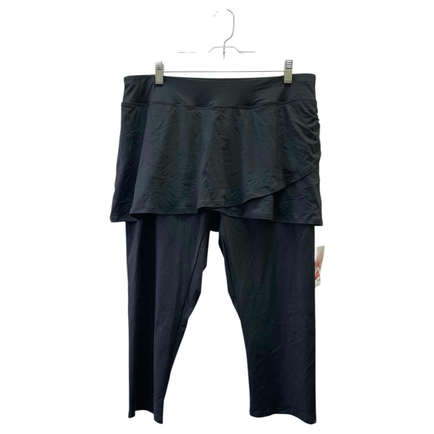 Athletic Leggings By Lands End In Black, Size:Xl
