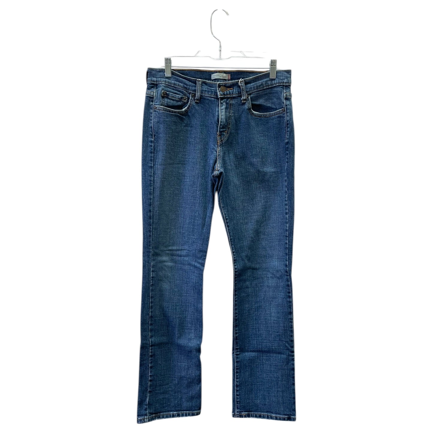 Jeans Flared By Levis In Blue, Size:8