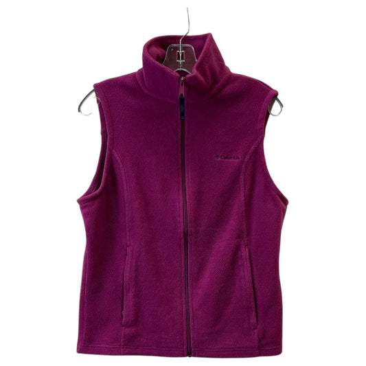 Vest Fleece By Columbia In Purple, Size:M