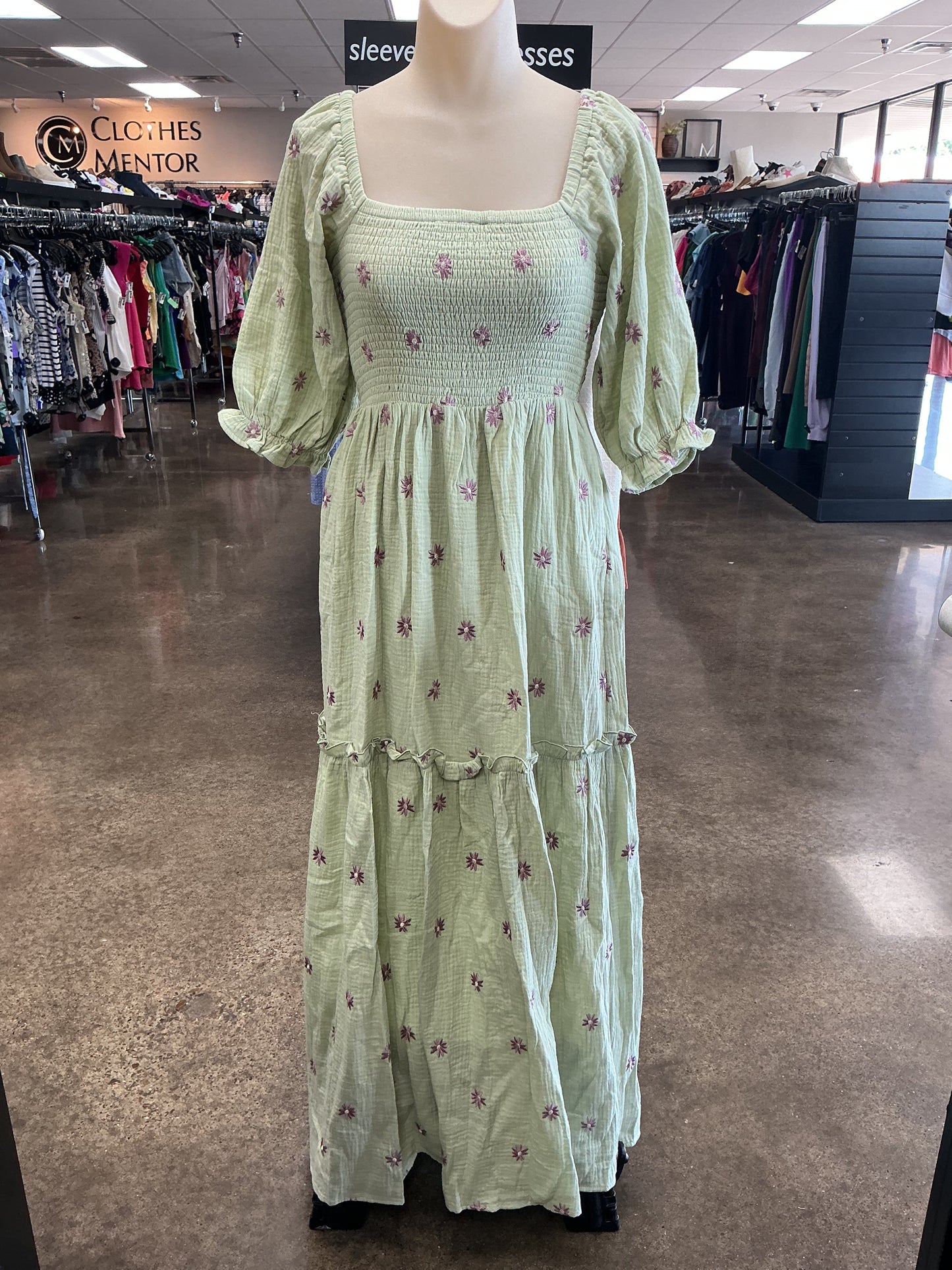 Dress Casual Maxi By Clothes Mentor In Green, Size:S