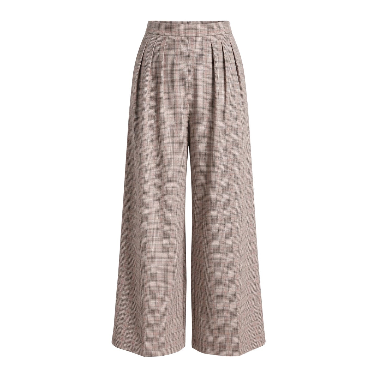 Pleated Wide-Leg Plaid Trousers By Corey Lynn Calter X Anthropologie In Plaid Pattern, Size: XS/S ESTIMATED