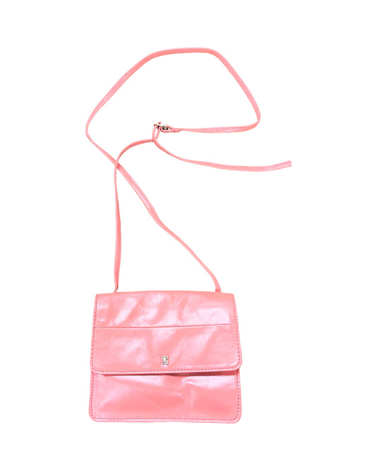 Crossbody Leather By Hobo Intl In Coral, Size:Small