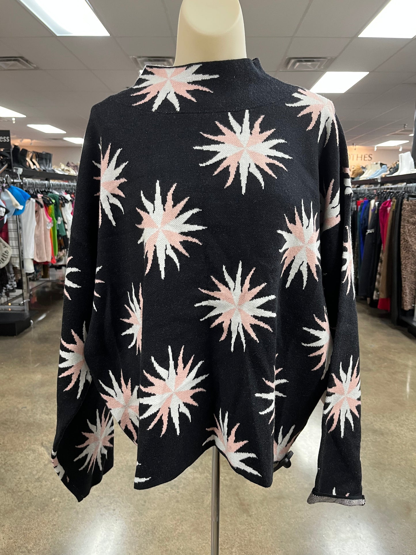 Sweater By Maeve In Black, Size:Xl