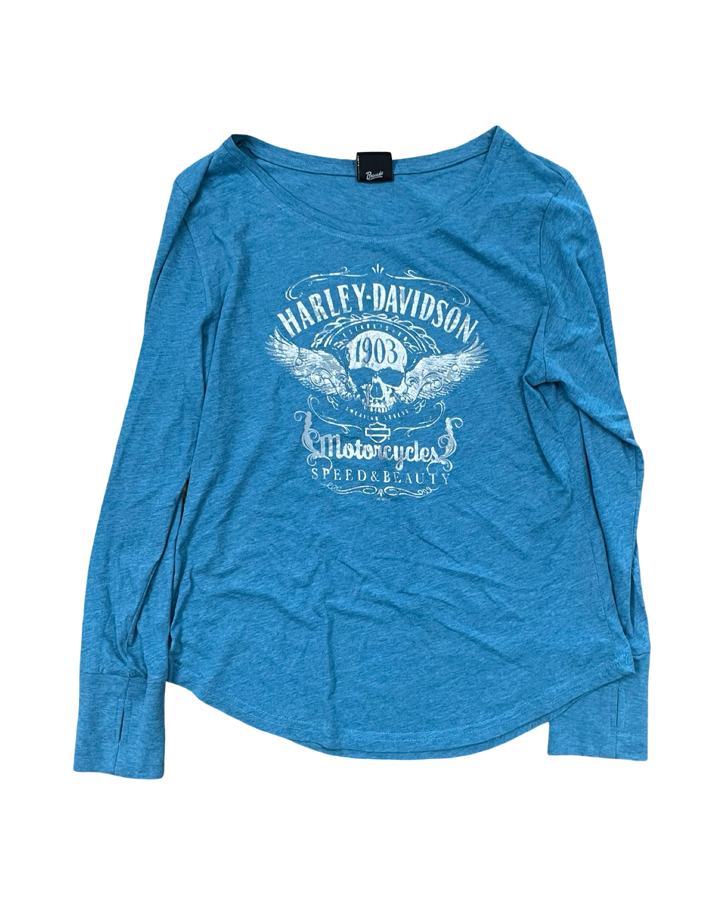Top Ls By Harley Davidson In Teal, Size:Xl