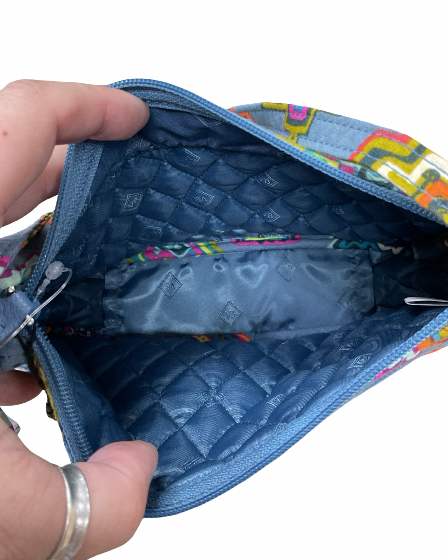 Crossbody By Vera Bradley In Blue, Size:Small